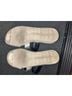 Nine West Black White Silver Sandals Size 9 - photo 3