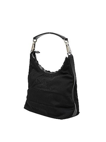 Gucci Gucci One-Shoulder Bag Handbag 000 0602 Black Nylon Leather Women's GUCCI (view 2)