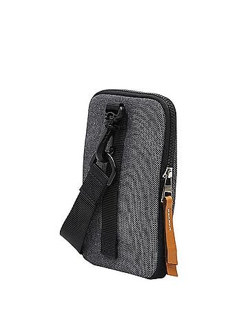 Loewe Loewe Neck Pouch EYE NATURE CASE Shoulder Bag Handbag Gray Black Light Yellow Canvas Women's LOEWE (view 2)