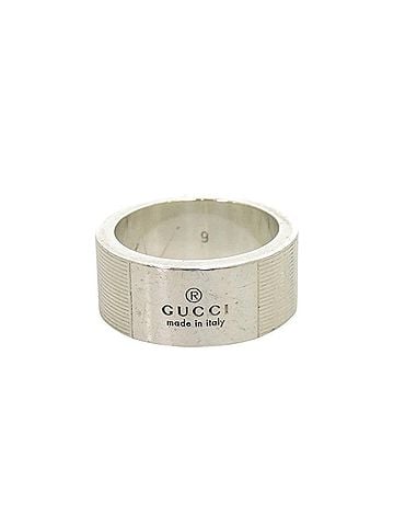Gucci Excellent condition Gucci logo ring, sterling silver (925), 1757GUCCI (view 1)