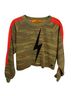Aviator Nation Camo Green Sweatshirt Size M - photo 1