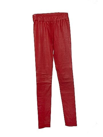 Sylvie Schimmel Sylvie Schimmel, red leather leggings (view 1)