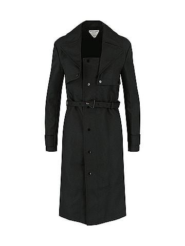Bottega Veneta Bottega Veneta Twill Trench Coat Dress (view 1)