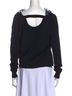 Adam Lippes 100% Wool Black Sweater Vest Size XS - photo 2