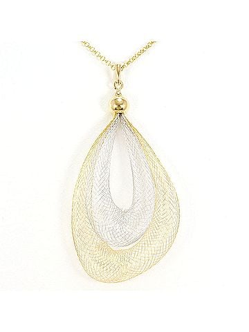 Unbranded 18K (18-karat) Yellow Gold Necklace, Total Weight 3.2g, 45cm, Jewelry (view 1)