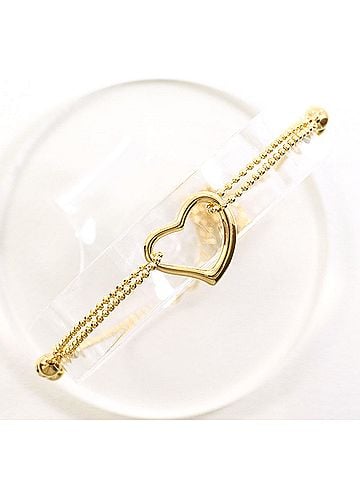 Unbranded 18K (18-karat) Yellow Gold Bracelet, Total Weight 2.1g, 25cm, Jewelry (view 1)