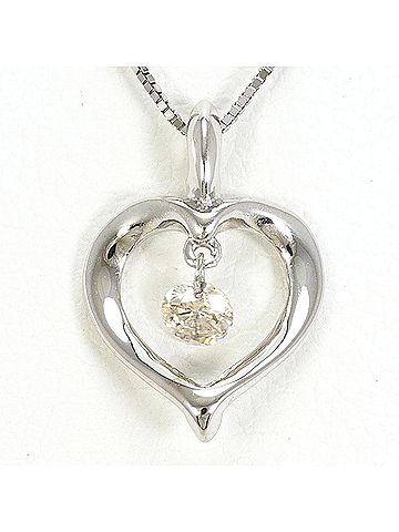 Unbranded 18K (18-karat white gold) necklace with 0.10ct diamond, total weight 1.6g, 40cm length, jewelry. (view 1)