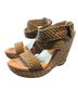 Stuart Weitzman Solid Green Sandals Size 7 1/2 - photo 1