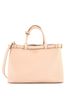 Prada 100% Leather Tan Double Buckle Belt Tote Bag Leather Medium One size - photo 1