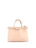 Prada 100% Leather Tan Double Buckle Belt Tote Bag Leather Medium One size - photo 4