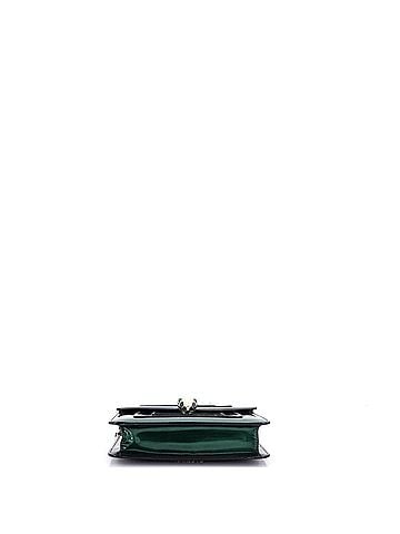 Bvlgari Serpenti Forever Square Shoulder Bag Patent Small (view 2)