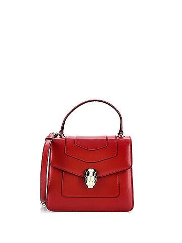 Bvlgari Serpenti Forever Top Handle Bag Leather Small (view 1)