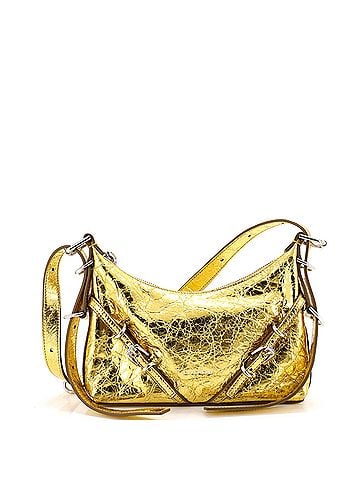 Givenchy Voyou Shoulder Bag Metallic Leather Mini (view 1)