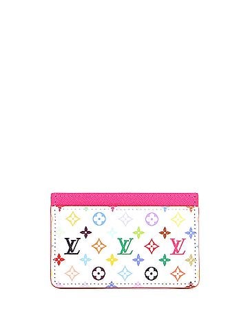 Louis Vuitton x Takashi Murakami Card Holder Monogram Multicolor with Leather (view 1)