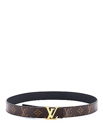 Louis Vuitton LV Initiales Belt Monogram Canvas Thin (view 2)
