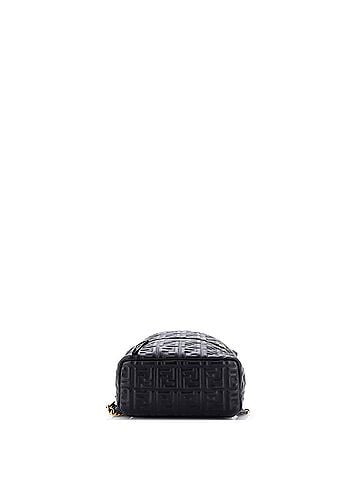Fendi By The Way Backpack Zucca Embossed Leather Mini (view 2)
