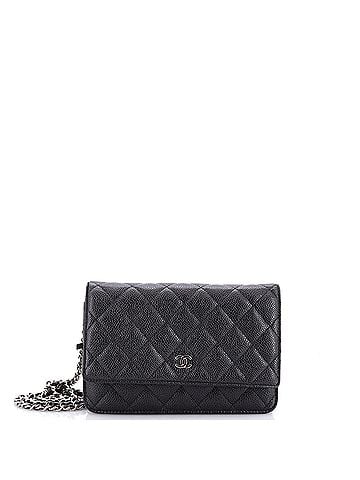 Chanel Wallet on Chain Quilted Caviar (view 1)