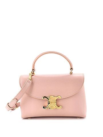 Céline Nino Top Handle Bag Leather Teen (view 1)