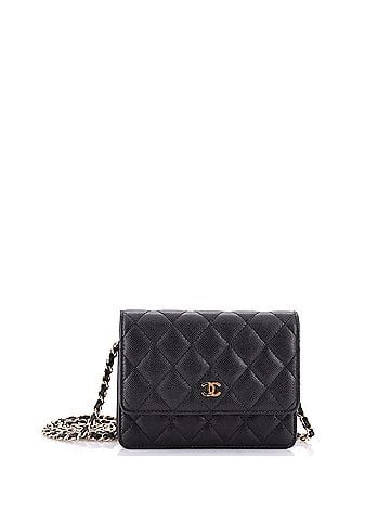Chanel Wallet on Chain Quilted Caviar Mini (view 1)