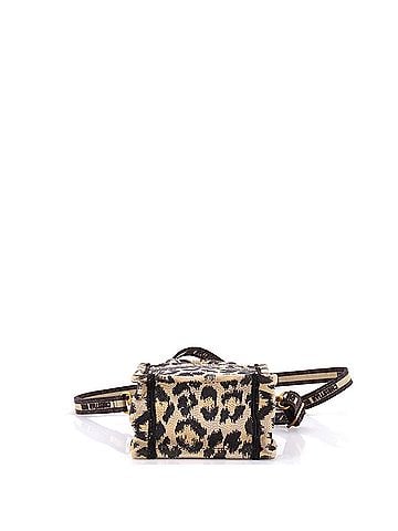 Christian Dior Book Tote Phone Bag Embroidered Canvas Mini (view 2)