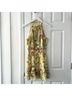 Parker 100% Polyester Floral Yellow Casual Dress Size XS - photo 4