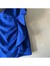 Hello Molly 95% Polyester 5% Spandex 100% Polyester Solid Blue Cocktail Dress Size 2 - photo 5