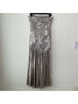 retrofête Gold Silver Cocktail Dress Size XL - photo 4