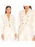 Veronica Beard 50% Polyester 48% Polyurethane 2% Spandex 50% Polyester 48% Polyurethane 2% Elastane 100% Polyester 94% Polyester 6% Spandex Solid Multi Color Jacket Size 2 - photo 1