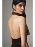 BHLDN Brown Cocktail Dress Size XS - photo 5