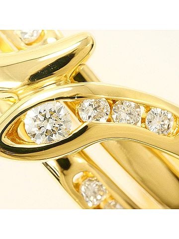Unbranded 18K (18-karat) Yellow Gold Ring with 0.20 ct Diamond, Certificate of Authenticity, Total Weight 6.4g, Jewelry (view 2)