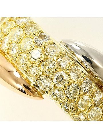 Unbranded PT900 Platinum 18K Yellow Gold Ring with 1.00 ct Diamond, Certificate of Authenticity, Total Weight 7.1g, Jewelry (view 2)