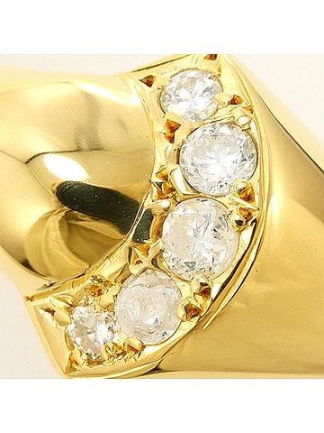 Unbranded 18K (18-karat) Yellow Gold Ring with 0.17ct Diamond, Certificate of Authenticity, Total Weight 4.0g, Jewelry (view 2)