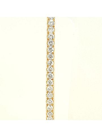 Unbranded 18K (18-karat gold) Pink Gold Earrings with 1.91 ct Diamonds, Certificate of Authenticity, Total Weight 7.3g, Jewelry (view 2)