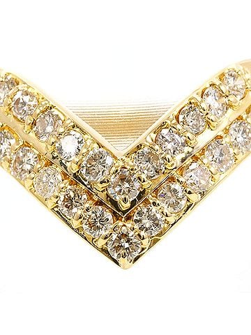 Unbranded 18K (18-karat) Yellow Gold Ring with 0.50ct Diamond, Certificate of Authenticity, Total Weight 2.8g, Jewelry (view 2)