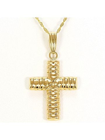 Unbranded 18K (18-karat) Yellow Gold Necklace, Total Weight 1.8g, 40cm, Jewelry (view 1)
