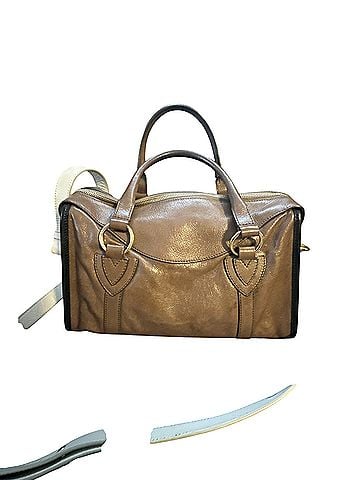 Marc Jacobs Leather Satchel (view 2)