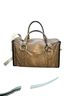 Marc Jacobs 100% Leather Color Block Brown Black White Leather Satchel One size - photo 2