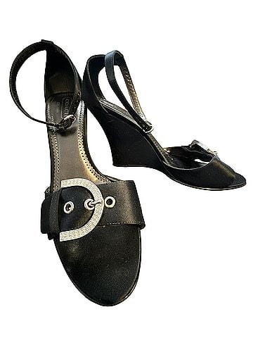 Coach Judy satin Wedges (view 1)