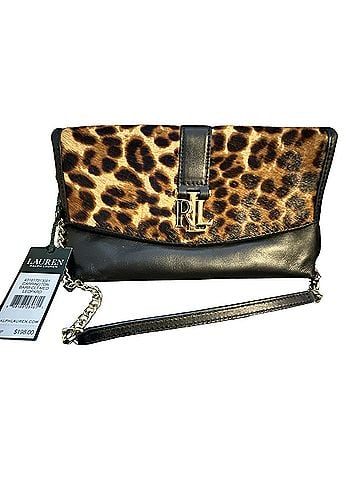Ralph Lauren carrington  Leather Clutch (view 1)