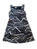 Talbots Print Black White Cocktail Dress Size 16 - photo 1