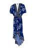 Flying Tomato Floral Blue White Active Dress Size XS - photo 2