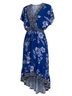 Flying Tomato Floral Blue White Active Dress Size XS - photo 1