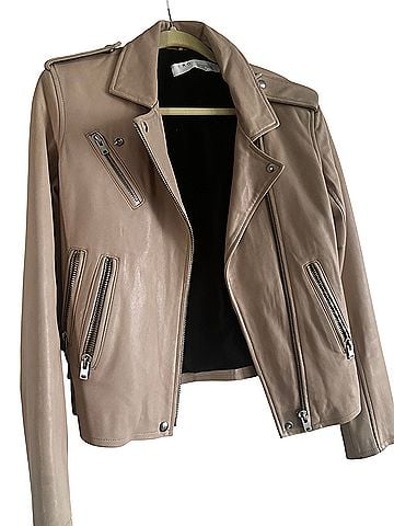 IRO leather moto jacket  Leather Jacket (view 1)
