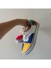 Vans Solid Red Pink Yellow Blue White Brown Black Green Sneakers Size 6 - photo 5