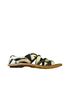 Sorel 100% Leather Animal Print Multi Color Sandals Size 6 1/2 - photo 1