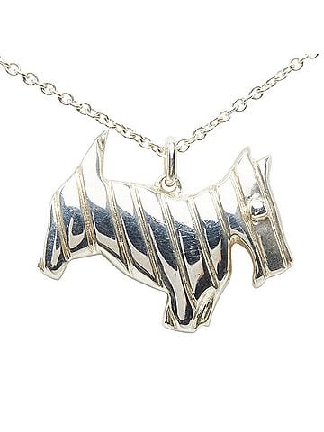 Tiffany & Co. Tiffany & Co. Terrier Dog Necklace, SV925 Silver, Women's. (view 2)