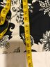 Talbots 98% Cotton 2% Spandex 100% Polyester Floral Black White Cocktail Dress Size 10 - photo 5