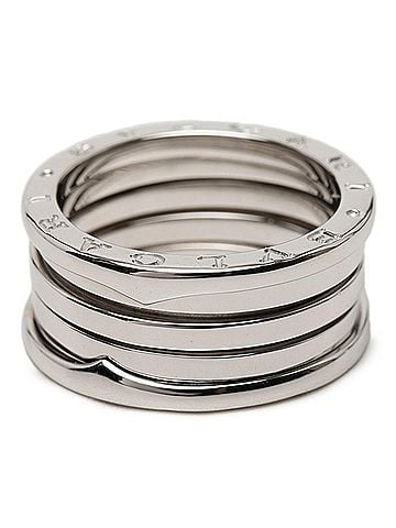 Bvlgari Bvlgari Bulgari B.zero1 3-band ring, 18KWG white gold (Au750), women's ring. (view 1)