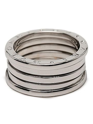 Bvlgari Bvlgari Bulgari B.zero1 3-band ring, 18KWG white gold (Au750), women's ring. (view 2)