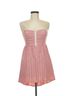 Cope Stripes Red Casual Dress Size 6 - photo 1